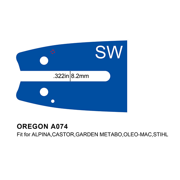 Chainsaw Bar Replacement 20 Inch 4009 Guide Bars for Tree Care